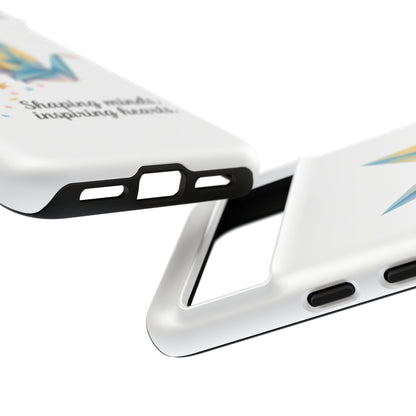 Phone Case: Inspirational Origami Crane Design, Unique Cell Cover, Motivational Gift, Custom Phone Protector, Perfect for Students & [...]