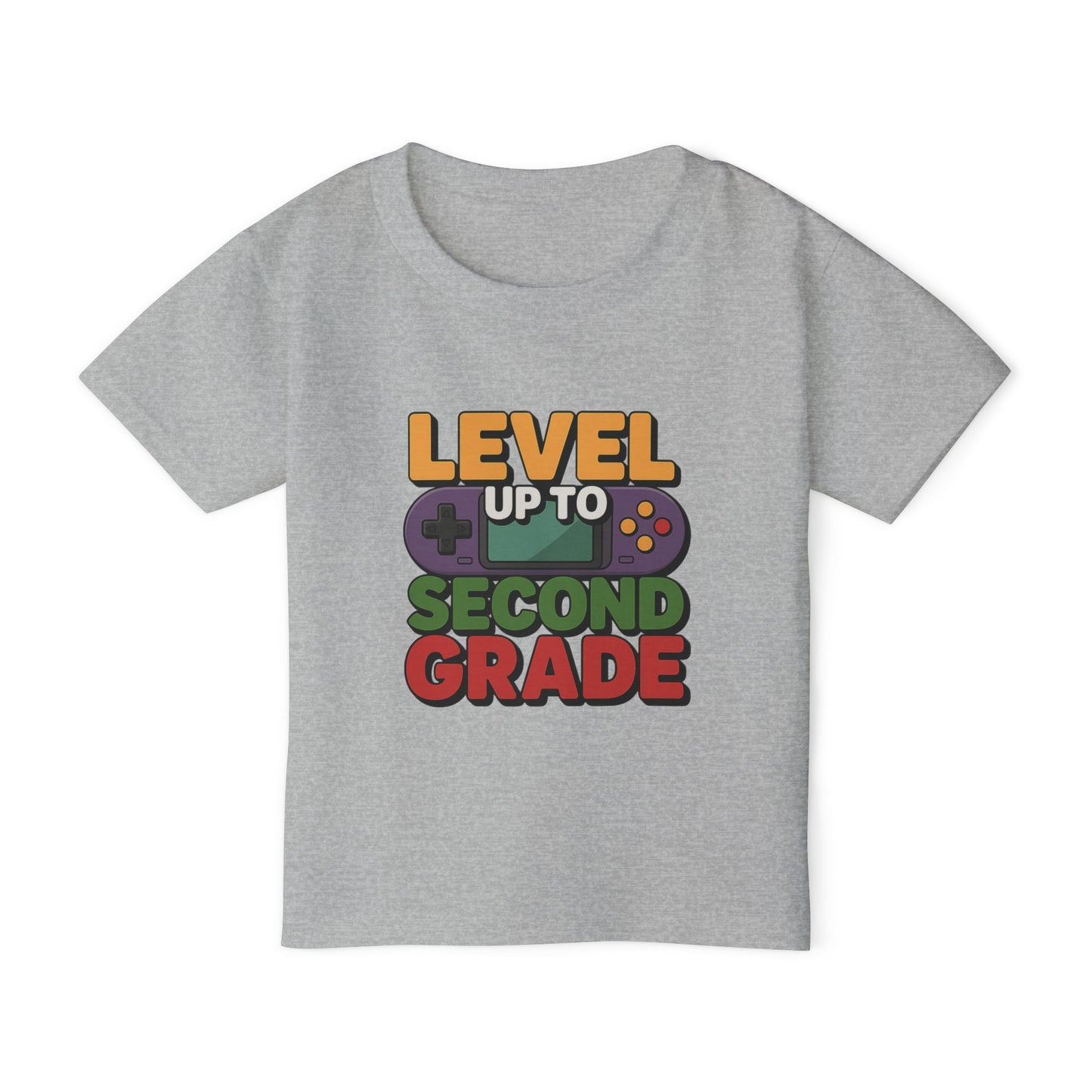 Second Grade Gamer Toddler T-Shirt - Fun Back-to-School, Kids' Tee, Video Game Shirt, Birthday Gift, Milestone Celebration