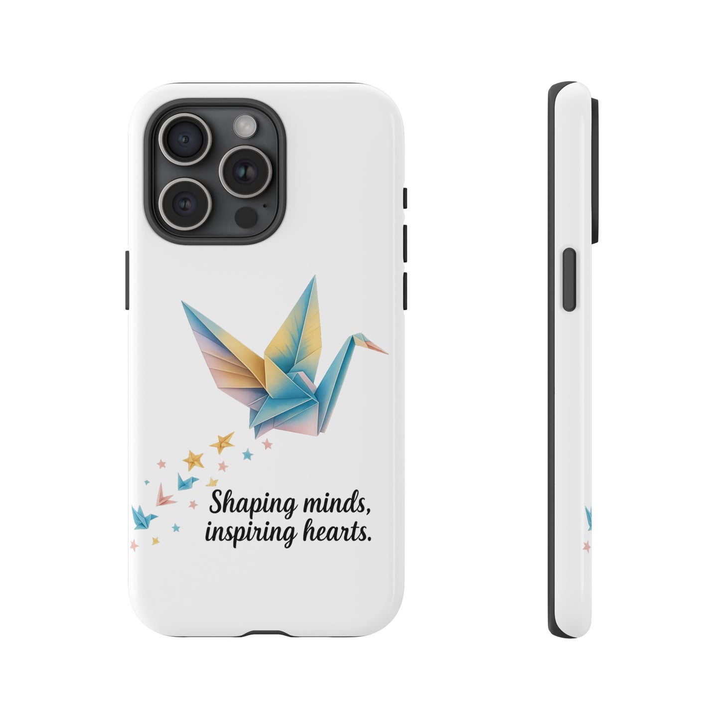 Phone Case: Inspirational Origami Crane Design, Unique Cell Cover, Motivational Gift, Custom Phone Protector, Perfect for Students & [...]