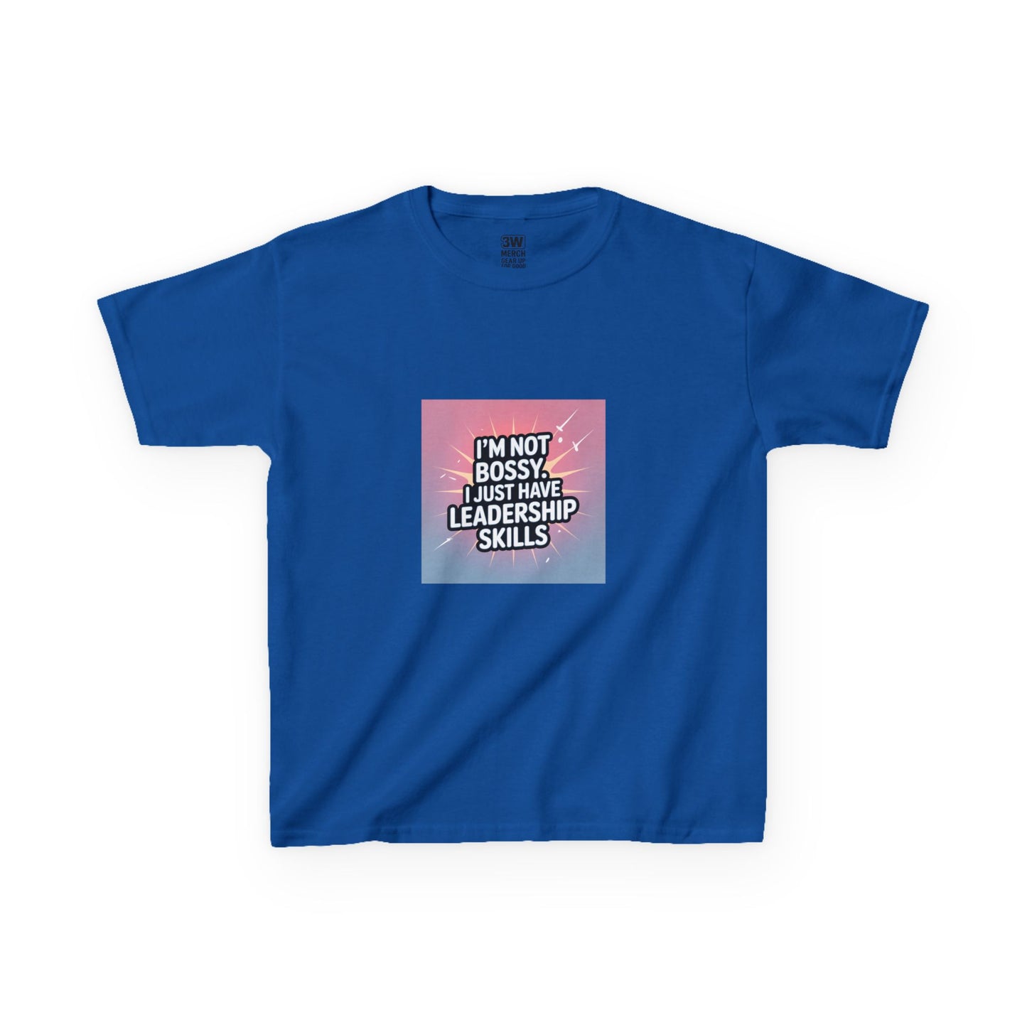 Leadership Skills Kids Tee, Funny Slogan T Shirt, Gift for Young Leaders, Motivational Wear, Birthday Gift, Inspirational Kids Apparel