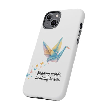 Phone Case: Inspirational Origami Crane Design, Unique Cell Cover, Motivational Gift, Custom Phone Protector, Perfect for Students & [...]