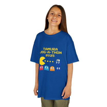 Custom Tamura Jog-A-Thon 2025 Retro PAC-MAN Shirt | School Spirit Tee | Race Day Fundraiser T-Shirt | Unisex Graphic Tee