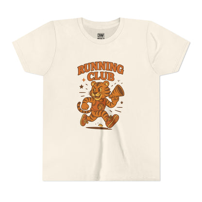 Youth Running Club Tee, Sporty Kids T-Shirt, Activewear for Boys & Girls, Perfect Gift for Young Athletes, Cute Running Shirt