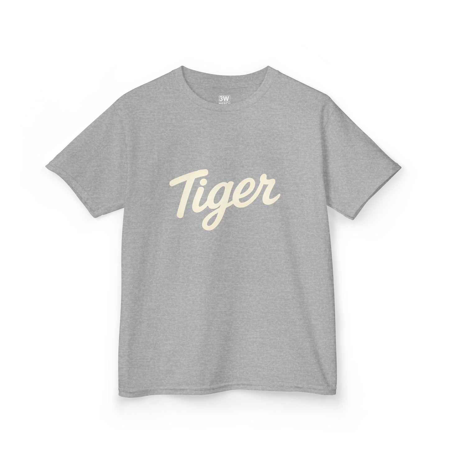 Tiger Kids Heavy Cotton Tee - Fun Kids T-Shirt, Birthday Gift, Animal Lover Apparel, Everyday Wear, Nature Enthusiast Shirt
