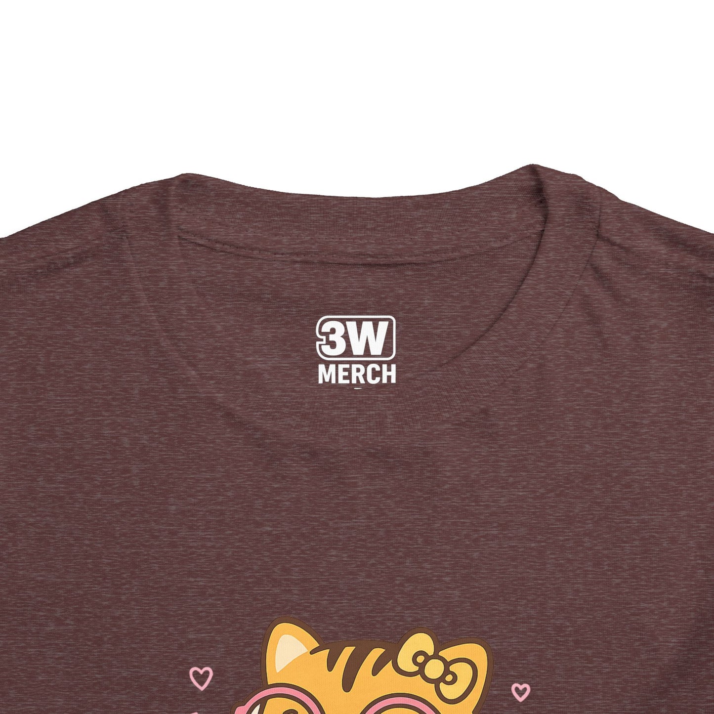 Cute Tiger Pride Toddler Tee, Kids' Short Sleeve Shirt, Animal Lover Gift, Back to School, Birthday Celebration