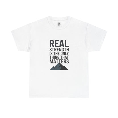 Motivational Strength Tee, Inspirational T-Shirt, Fitness Apparel, Everyday Wear, Gift for Gym Lovers, Strength Quotes Shirt