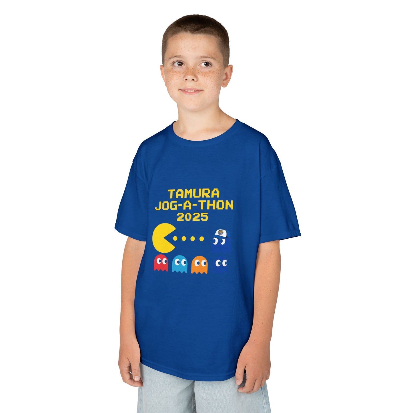 Custom Tamura Jog-A-Thon 2025 Retro PAC-MAN Shirt | School Spirit Tee | Race Day Fundraiser T-Shirt | Unisex Graphic Tee