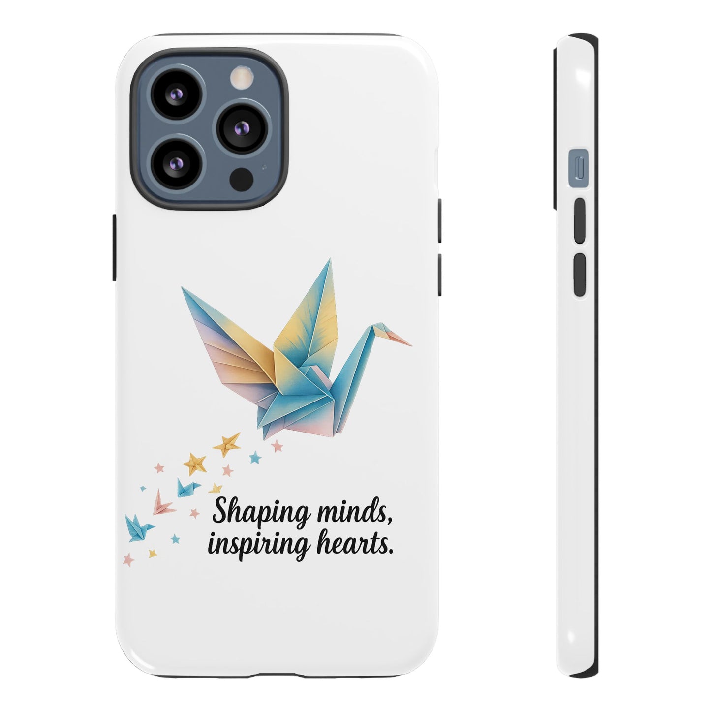 Phone Case: Inspirational Origami Crane Design, Unique Cell Cover, Motivational Gift, Custom Phone Protector, Perfect for Students & [...]