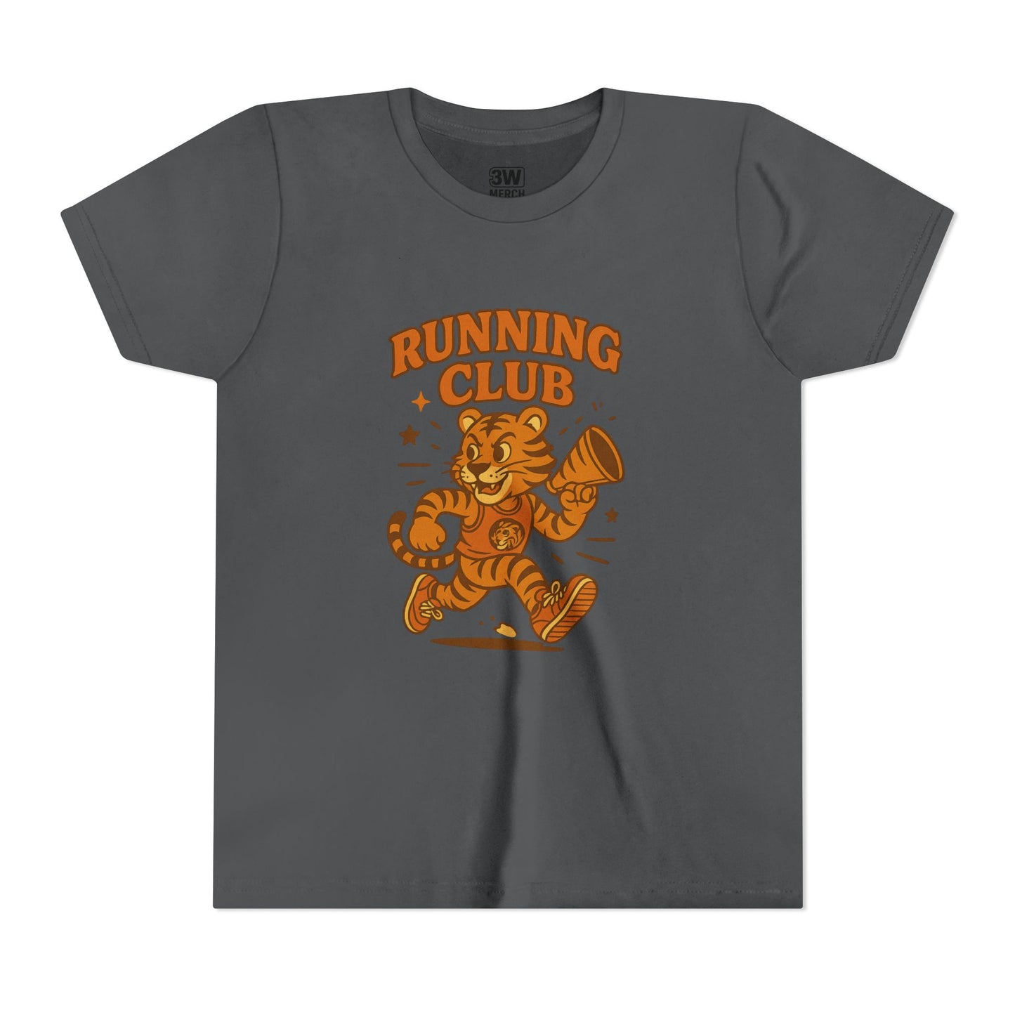 Youth Running Club Tee, Sporty Kids T-Shirt, Activewear for Boys & Girls, Perfect Gift for Young Athletes, Cute Running Shirt