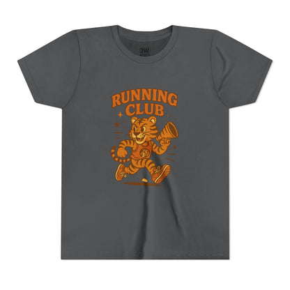 Youth Running Club Tee, Sporty Kids T-Shirt, Activewear for Boys & Girls, Perfect Gift for Young Athletes, Cute Running Shirt