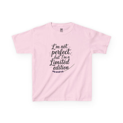 Limited Edition Kids Tee - I'm Not Perfect, Kids T-Shirt, Birthday Gift, Unique Gift for Kids, Fun Casual Wear, Limited Edition T-Shirt