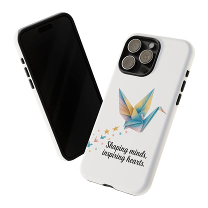 Phone Case: Inspirational Origami Crane Design, Unique Cell Cover, Motivational Gift, Custom Phone Protector, Perfect for Students & [...]