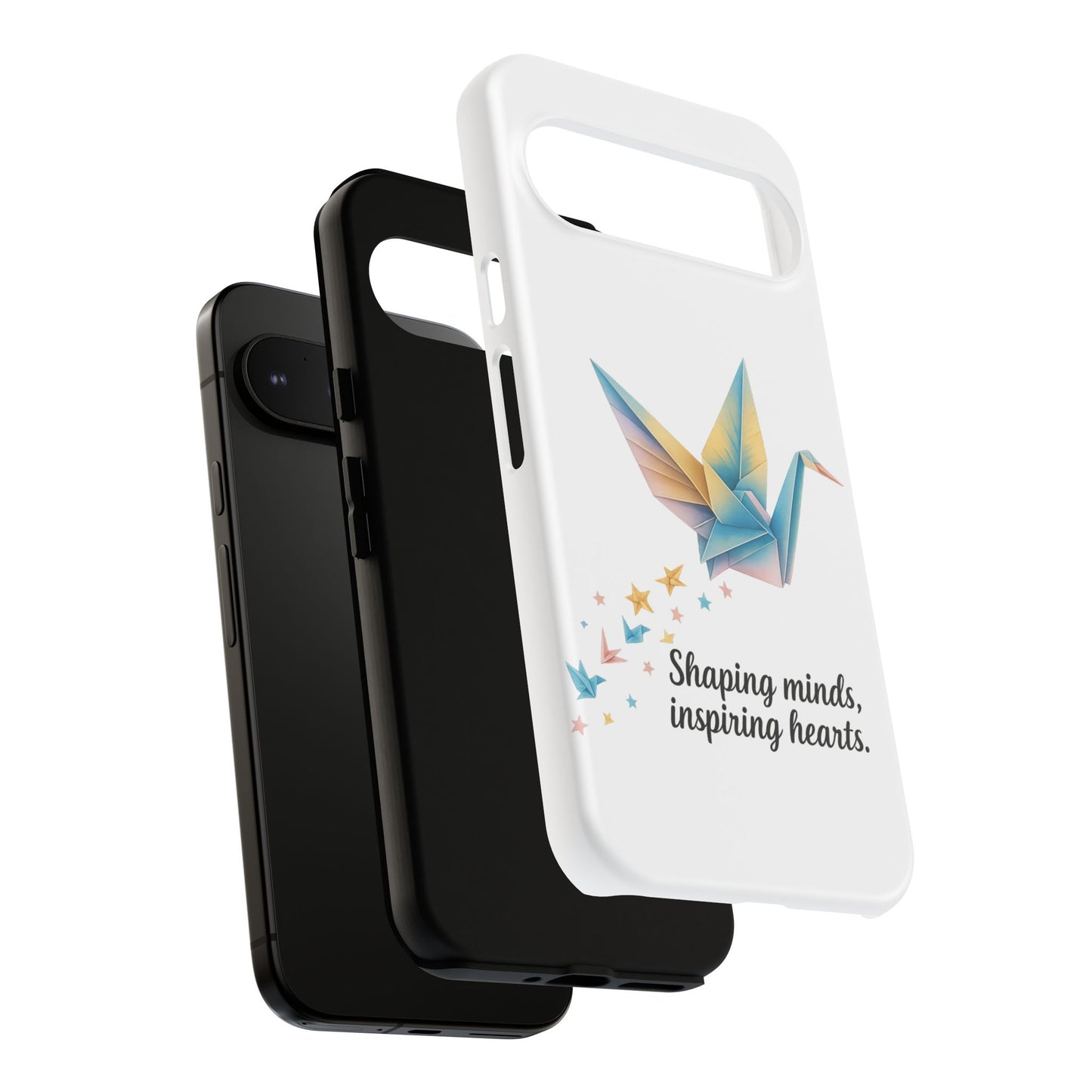 Phone Case: Inspirational Origami Crane Design, Unique Cell Cover, Motivational Gift, Custom Phone Protector, Perfect for Students & [...]