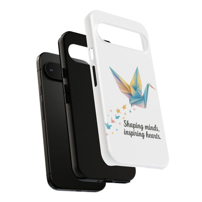 Phone Case: Inspirational Origami Crane Design, Unique Cell Cover, Motivational Gift, Custom Phone Protector, Perfect for Students & [...]