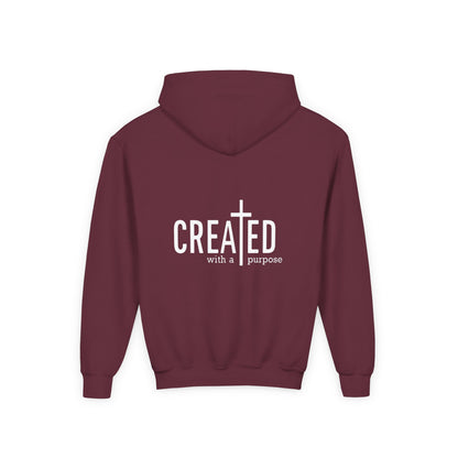 Youth Hooded Sweatshirt - Inspired by Waves, Created with a Purpose, Great for Everyday Wear, Gifts for Teens, Casual and [...]