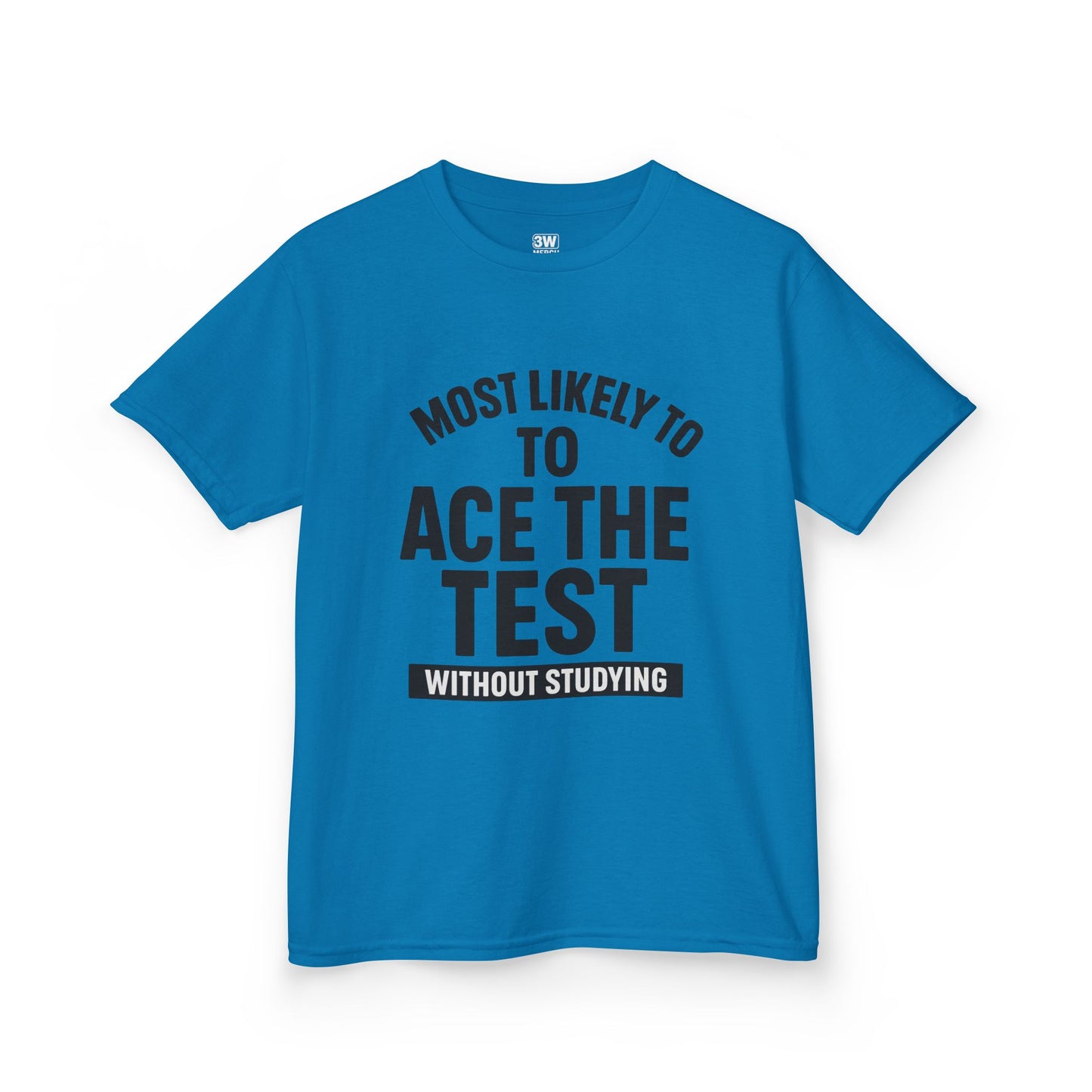 Most Likely to Ace the Test Kids Tee, Motivational Kids Shirt, Back to School Gift, Funny Teacher Gift, Classroom Humor T-Shirt