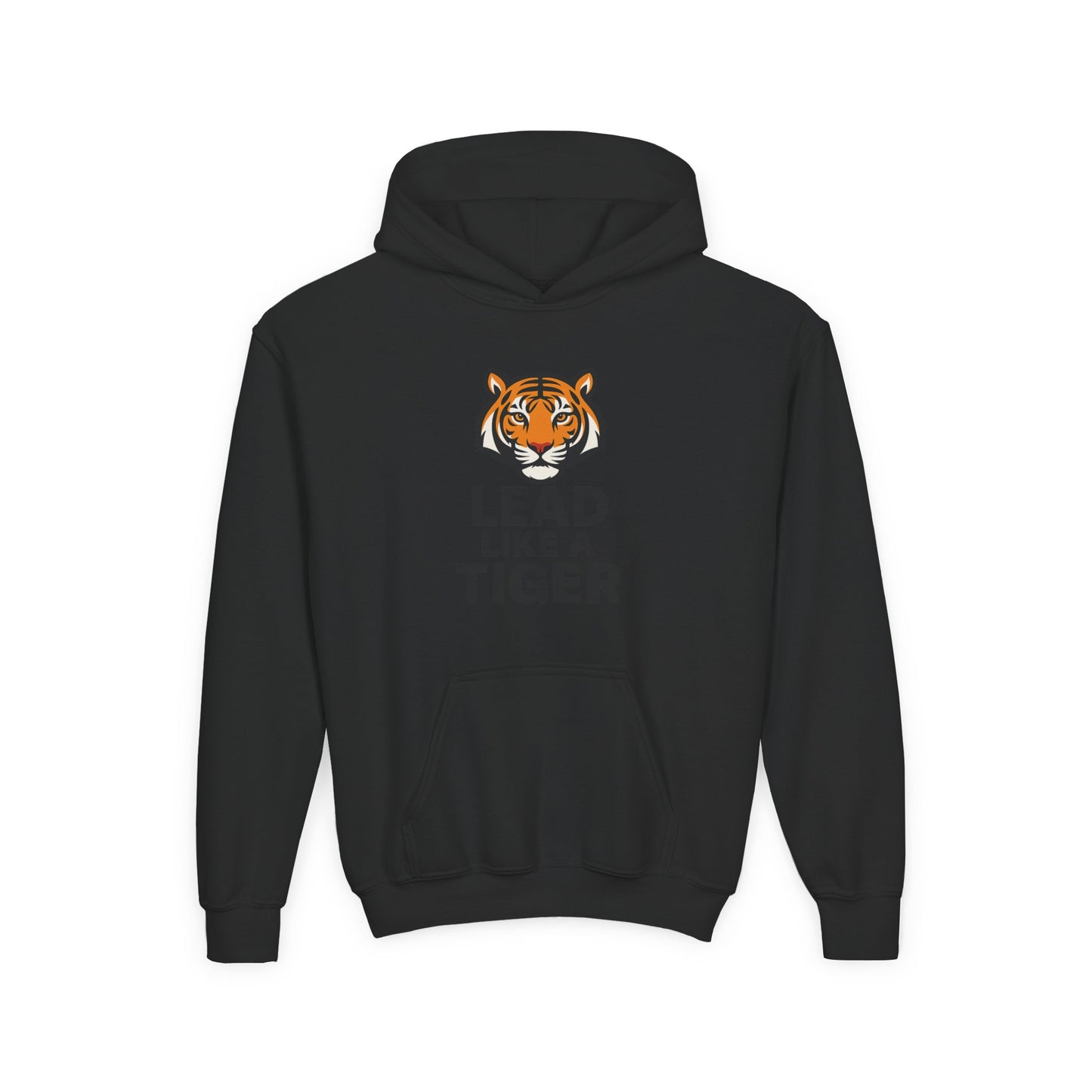Lead Like a Tiger Hoodie – Motivational School Spirit Youth Heavy blend Sweatshirt