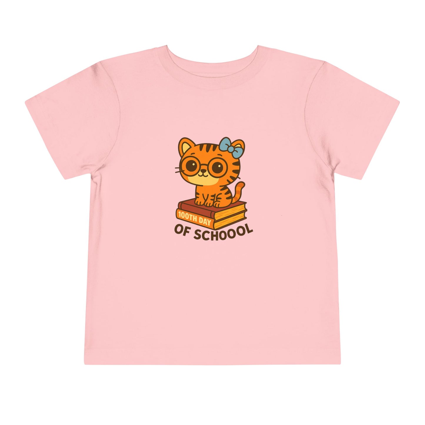 100th Day of School Tiger Spirit Tee – Cute Back-to-School Pride Shirt for Kids