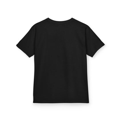 Youth boy's t-shirt with surfing bunny and pastel Easter eggs design saying Some Bunny Loves The Wave
