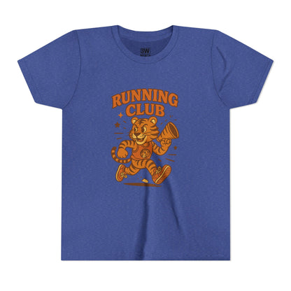 Youth Running Club Tee, Sporty Kids T-Shirt, Activewear for Boys & Girls, Perfect Gift for Young Athletes, Cute Running Shirt