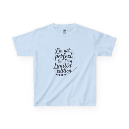 Limited Edition Kids Tee - I'm Not Perfect, Kids T-Shirt, Birthday Gift, Unique Gift for Kids, Fun Casual Wear, Limited Edition T-Shirt