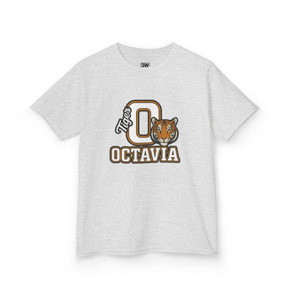 Personalized Tiger Mascot T-Shirt – Custom Name Varsity Style School Spirit Tee, Sports Team Pride Shirt, Gift for Kids & Adults