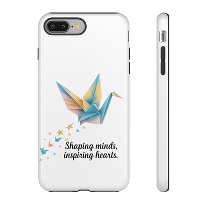 Phone Case: Inspirational Origami Crane Design, Unique Cell Cover, Motivational Gift, Custom Phone Protector, Perfect for Students & [...]