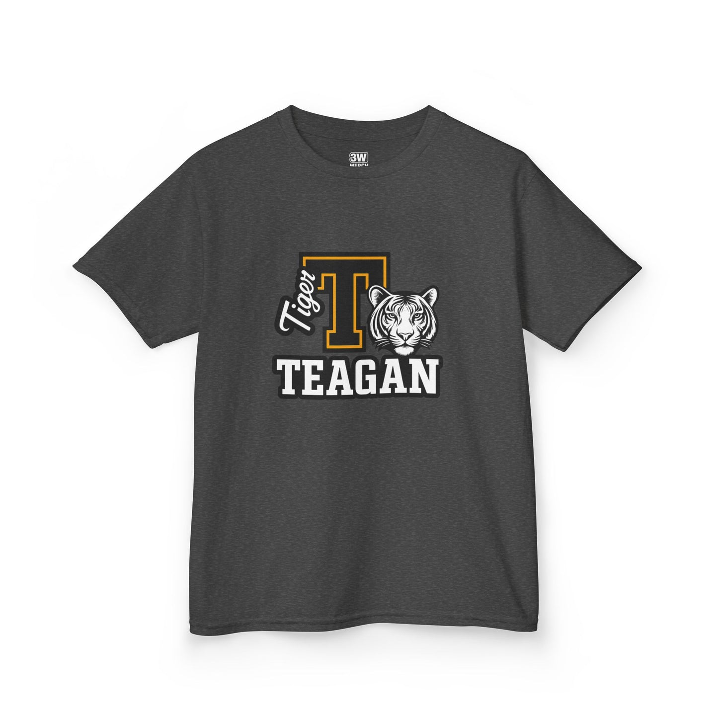 Personalized Kids Tiger Tee | Cool Animal Shirt | Perfect for Gifts, Birthdays, School Events, Weekend Wear