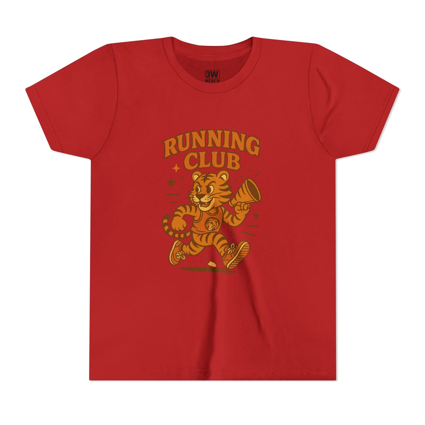 Youth Running Club Tee, Sporty Kids T-Shirt, Activewear for Boys & Girls, Perfect Gift for Young Athletes, Cute Running Shirt