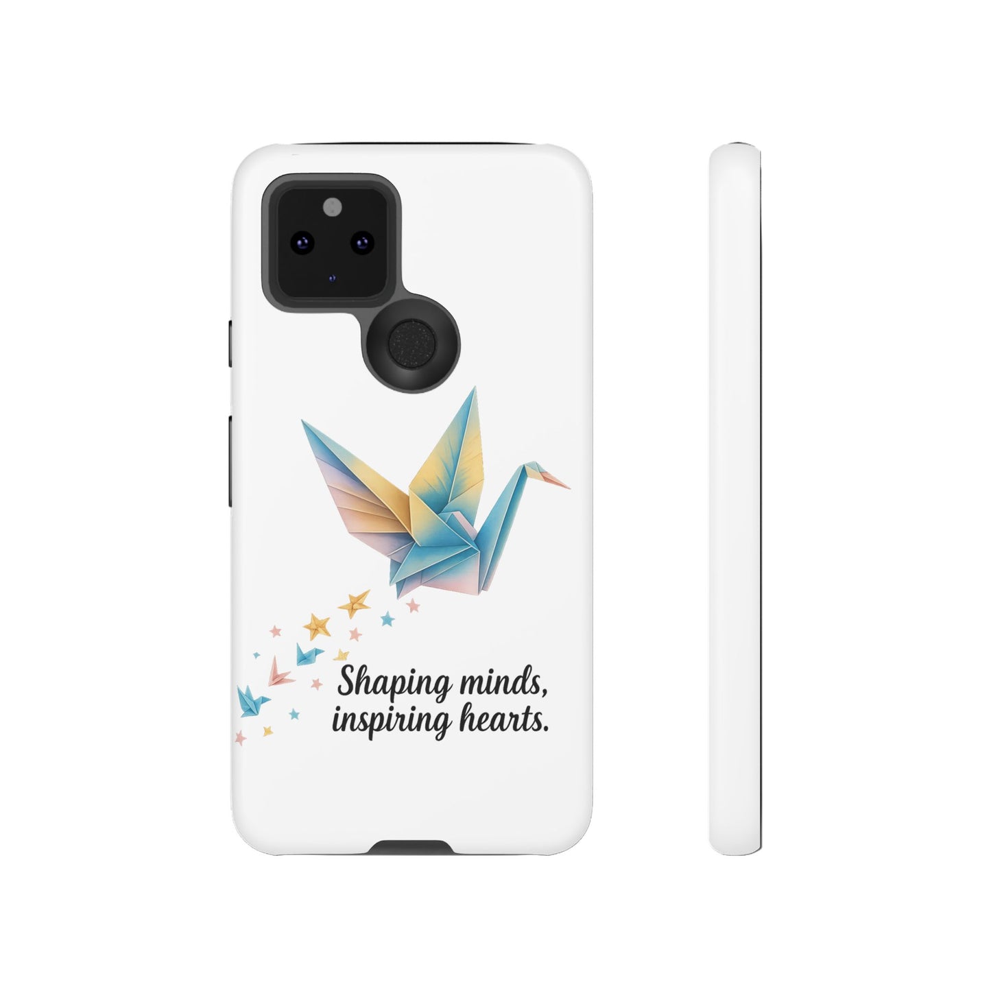 Phone Case: Inspirational Origami Crane Design, Unique Cell Cover, Motivational Gift, Custom Phone Protector, Perfect for Students & [...]