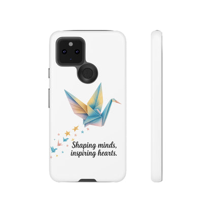 Phone Case: Inspirational Origami Crane Design, Unique Cell Cover, Motivational Gift, Custom Phone Protector, Perfect for Students & [...]