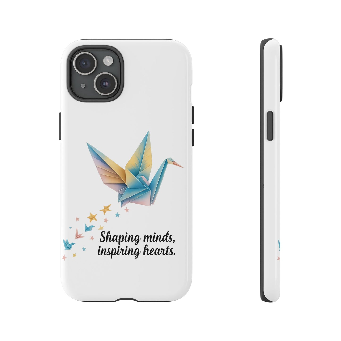 Phone Case: Inspirational Origami Crane Design, Unique Cell Cover, Motivational Gift, Custom Phone Protector, Perfect for Students & [...]