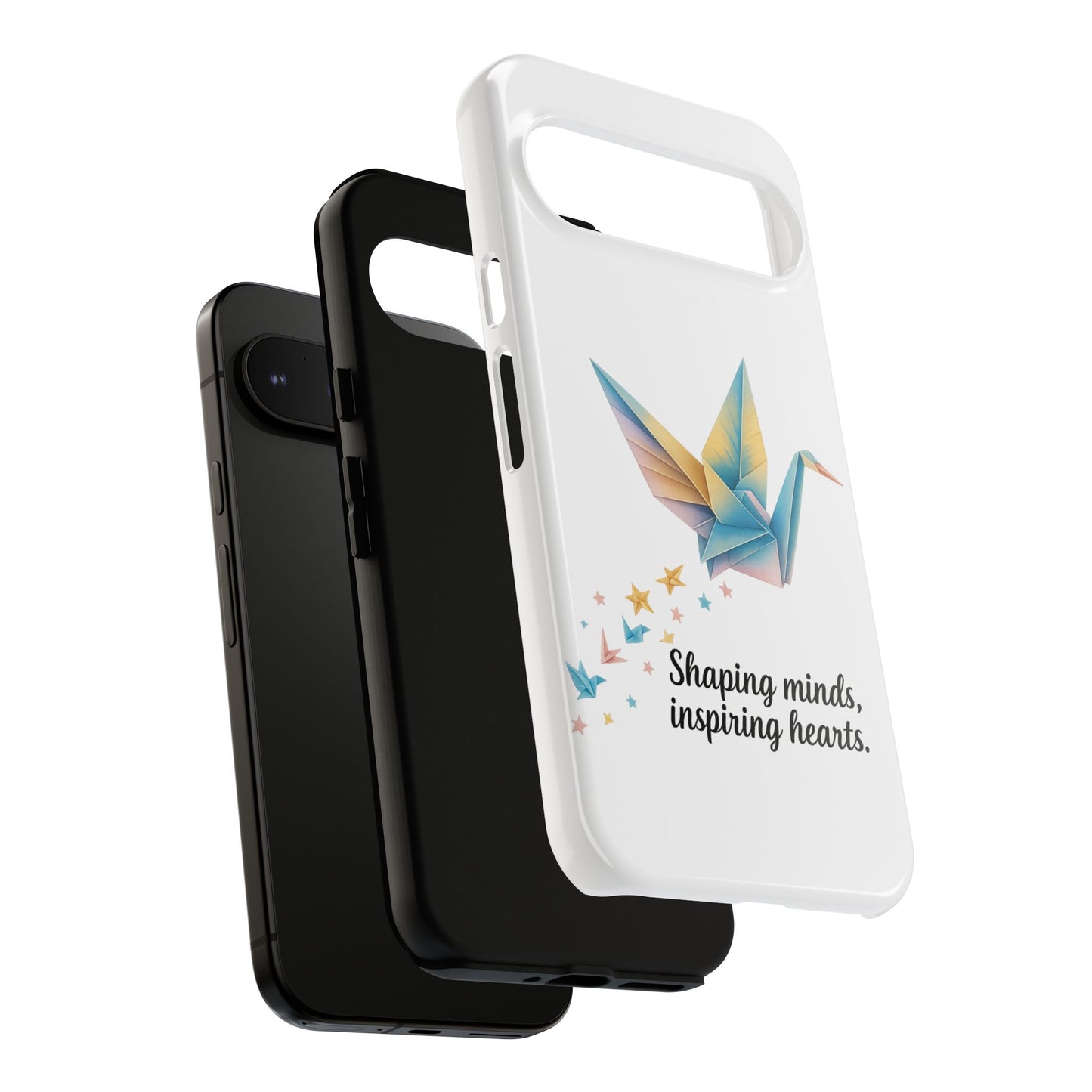 Phone Case: Inspirational Origami Crane Design, Unique Cell Cover, Motivational Gift, Custom Phone Protector, Perfect for Students & [...]