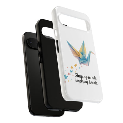 Phone Case: Inspirational Origami Crane Design, Unique Cell Cover, Motivational Gift, Custom Phone Protector, Perfect for Students & [...]