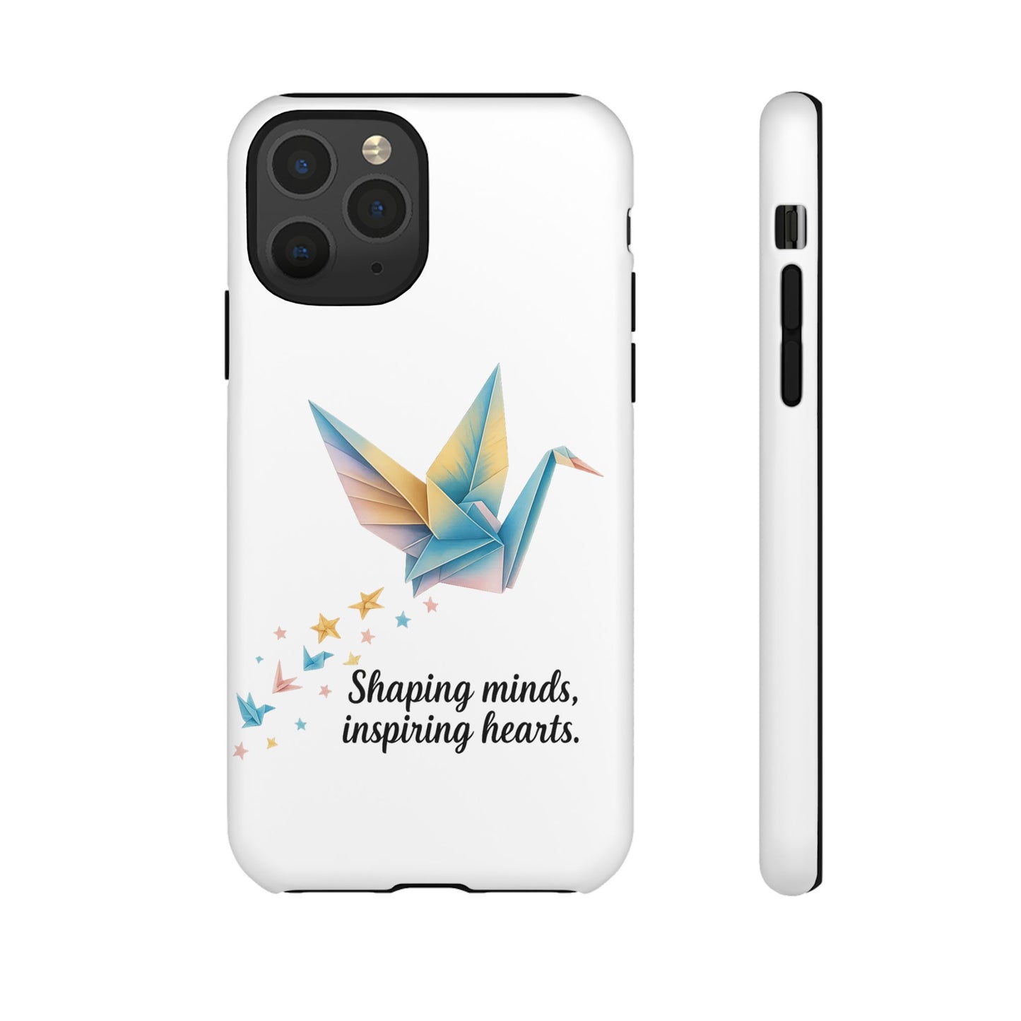 Phone Case: Inspirational Origami Crane Design, Unique Cell Cover, Motivational Gift, Custom Phone Protector, Perfect for Students & [...]