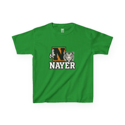 Custom Kids Tiger Graphic Tee, Varsity Style T-Shirt, Fun Kids Apparel, Birthday Gift, School Spirit Shirt, Casual Everyday Wear