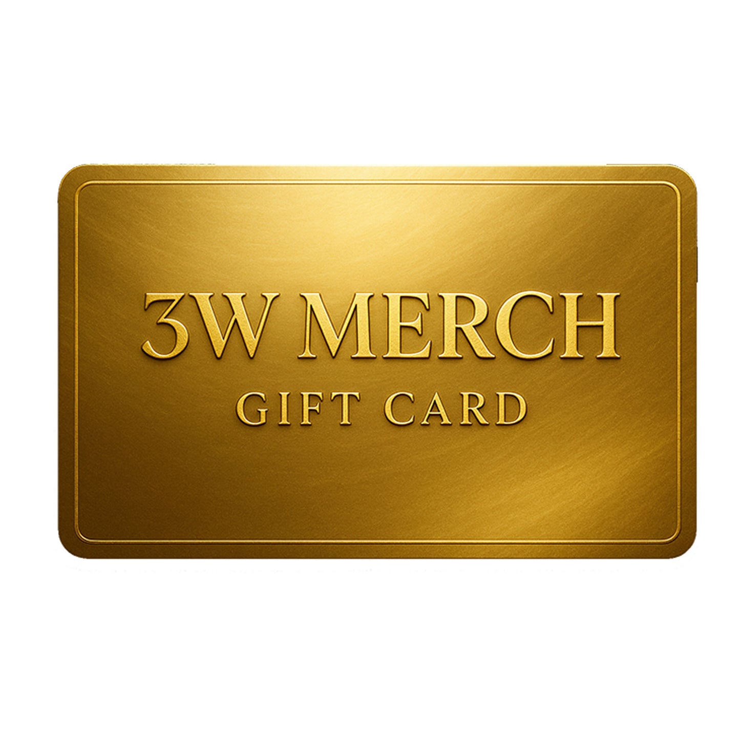 3W MERCH Gift Card