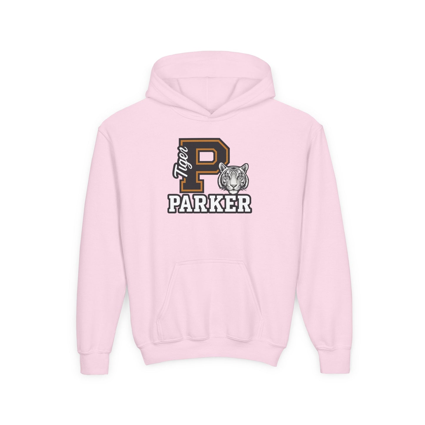 Personalized Youth Tiger Hoodie,Sweatshirt for Kids, Perfect Gift for Birthdays, Sports Events, and Back-to-School