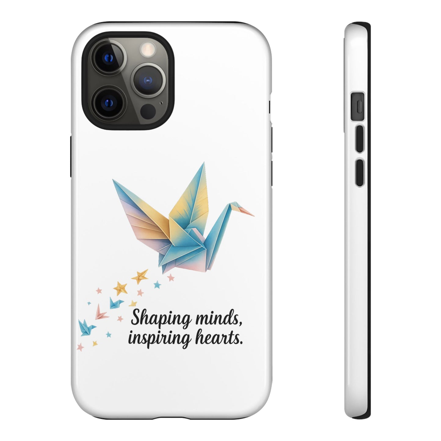 Phone Case: Inspirational Origami Crane Design, Unique Cell Cover, Motivational Gift, Custom Phone Protector, Perfect for Students & [...]