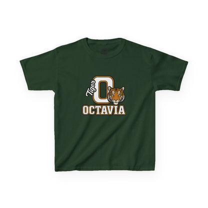 Personalized Tiger Mascot T-Shirt – Custom Name Varsity Style School Spirit Tee, Sports Team Pride Shirt, Gift for Kids & Adults