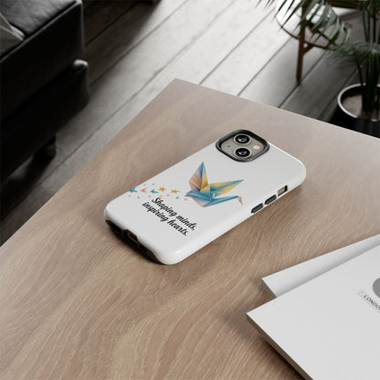 Phone Case: Inspirational Origami Crane Design, Unique Cell Cover, Motivational Gift, Custom Phone Protector, Perfect for Students & [...]