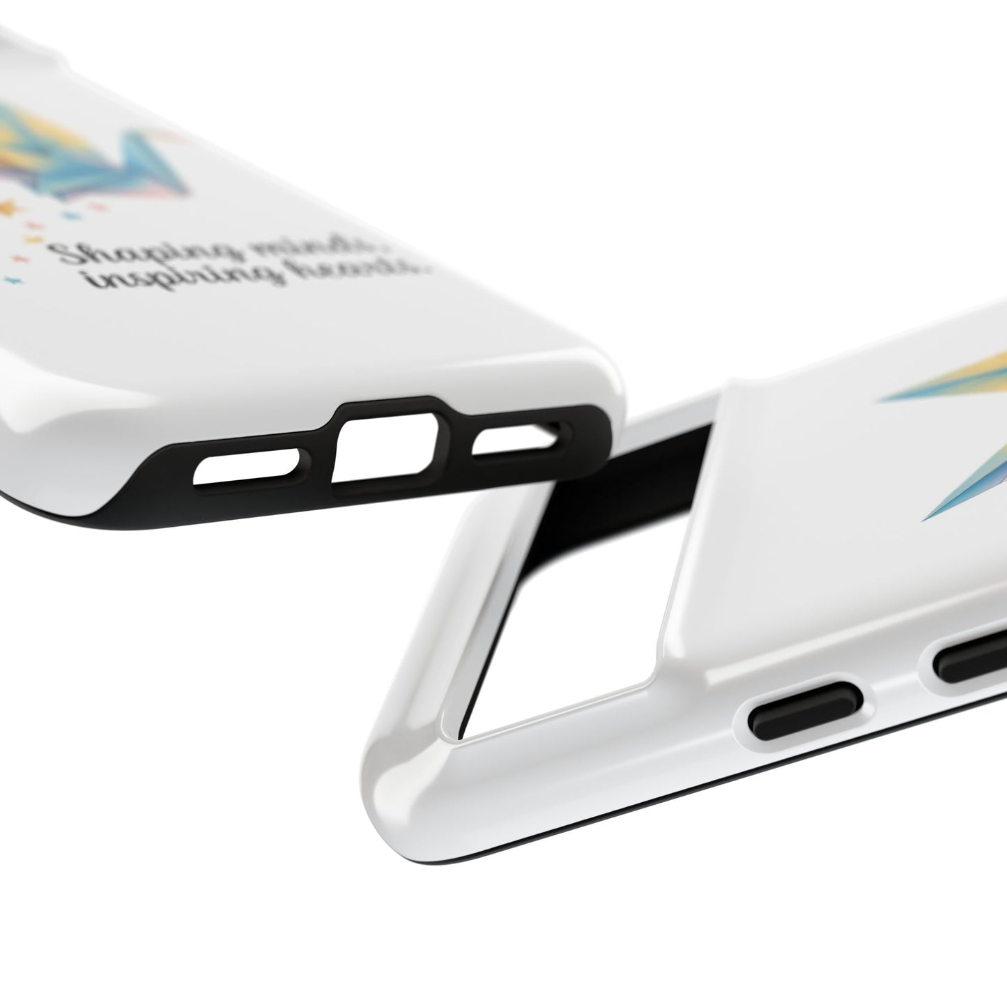Phone Case: Inspirational Origami Crane Design, Unique Cell Cover, Motivational Gift, Custom Phone Protector, Perfect for Students & [...]