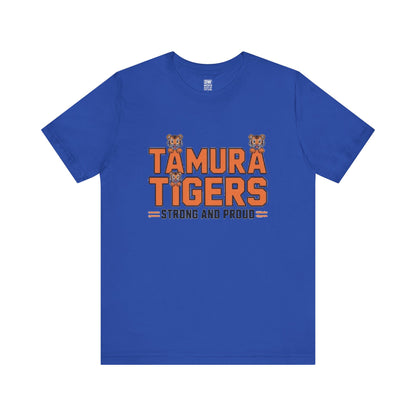 Adult Tiger Print Unisex Tee - Tamura Tigers Design
