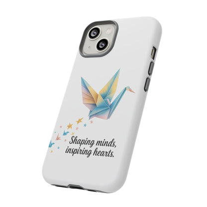 Phone Case: Inspirational Origami Crane Design, Unique Cell Cover, Motivational Gift, Custom Phone Protector, Perfect for Students & [...]