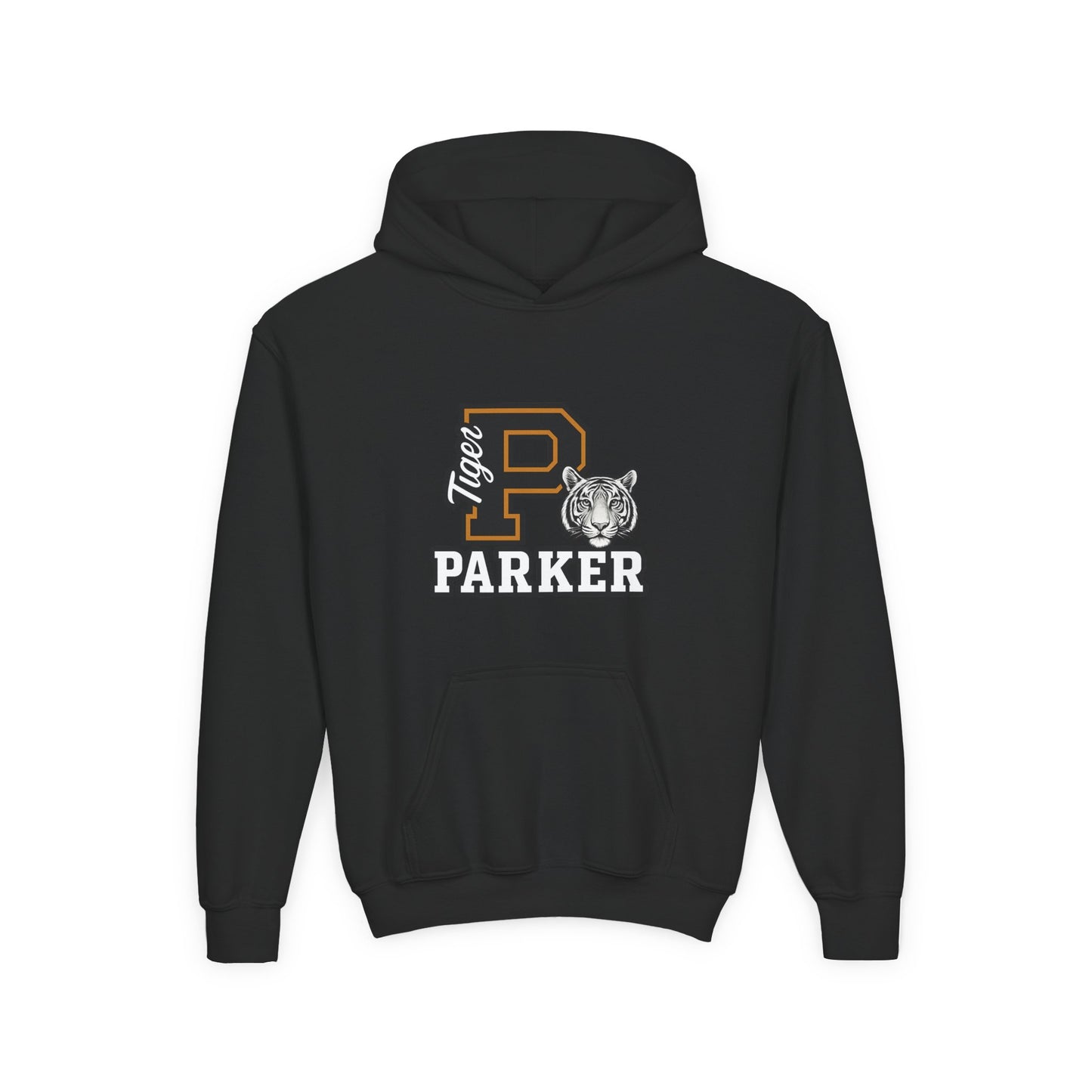 Personalized Youth Tiger Hoodie,Sweatshirt for Kids, Perfect Gift for Birthdays, Sports Events, and Back-to-School