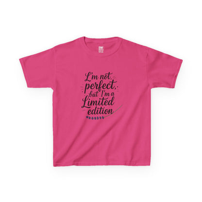 Limited Edition Kids Tee - I'm Not Perfect, Kids T-Shirt, Birthday Gift, Unique Gift for Kids, Fun Casual Wear, Limited Edition T-Shirt