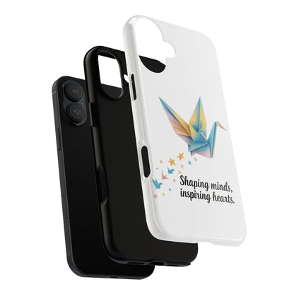 Phone Case: Inspirational Origami Crane Design, Unique Cell Cover, Motivational Gift, Custom Phone Protector, Perfect for Students & [...]