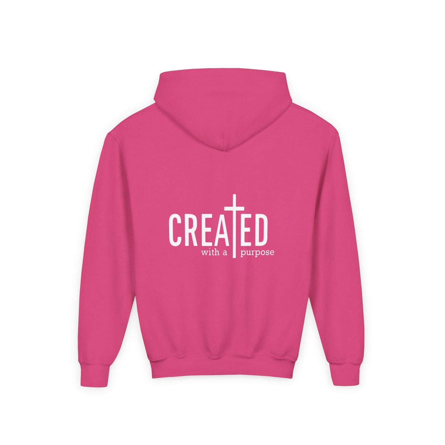 Youth Hooded Sweatshirt - Inspired by Waves, Created with a Purpose, Great for Everyday Wear, Gifts for Teens, Casual and [...]