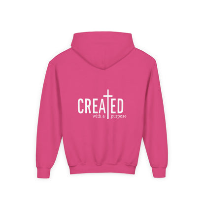 Youth Hooded Sweatshirt - Inspired by Waves, Created with a Purpose, Great for Everyday Wear, Gifts for Teens, Casual and [...]