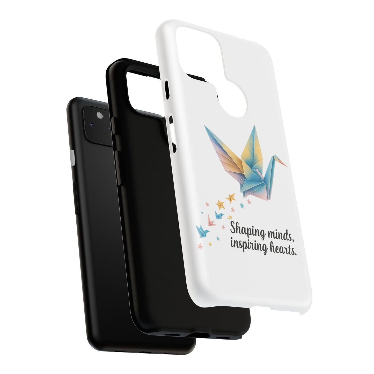 Phone Case: Inspirational Origami Crane Design, Unique Cell Cover, Motivational Gift, Custom Phone Protector, Perfect for Students & [...]